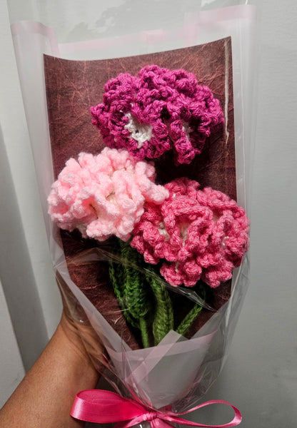 Carnation 001 - Ridmanee's Crochet Store