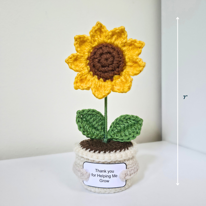 Flower Pot - Sunflower