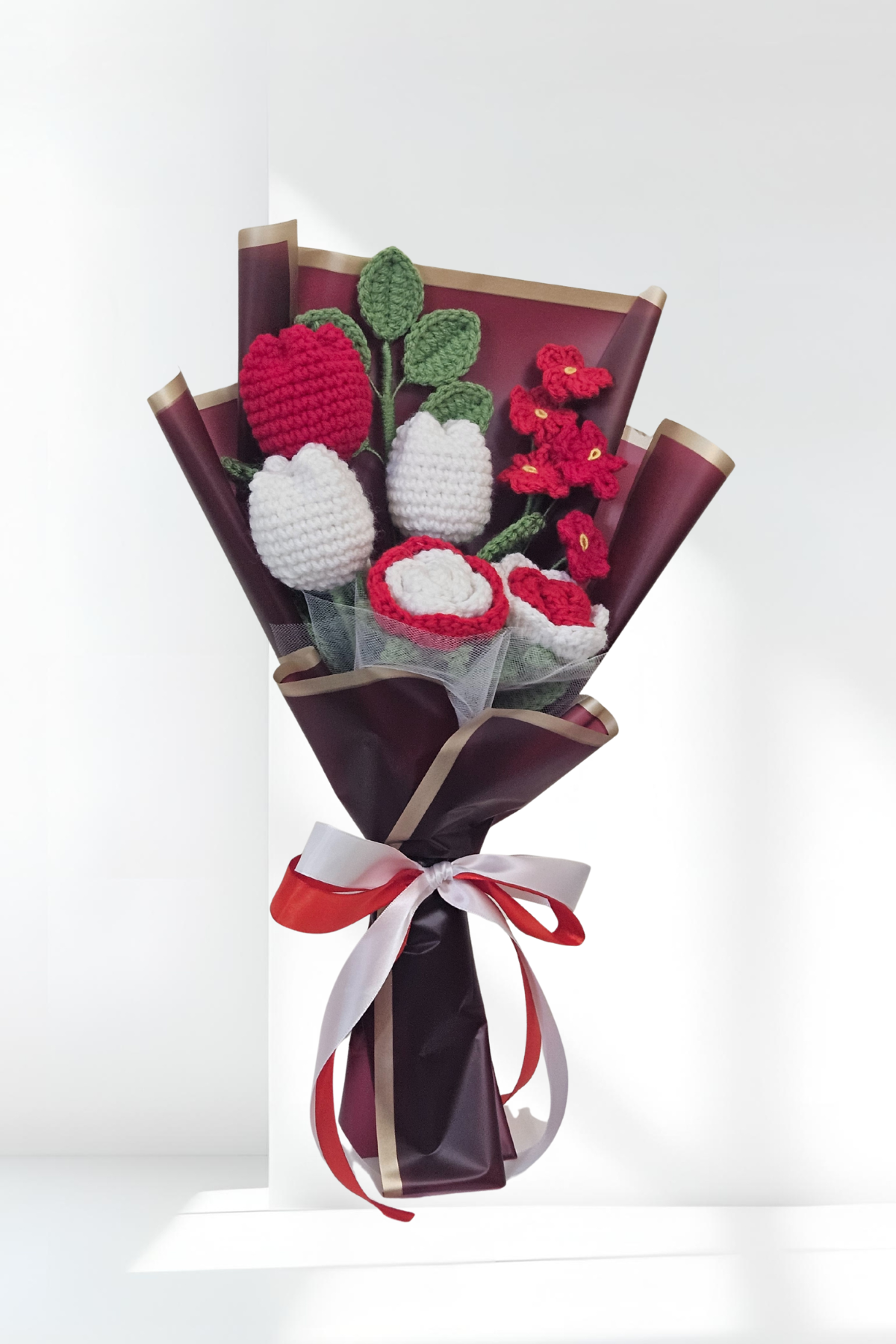 Flower Bouquet - Crochet mix flower bouquet