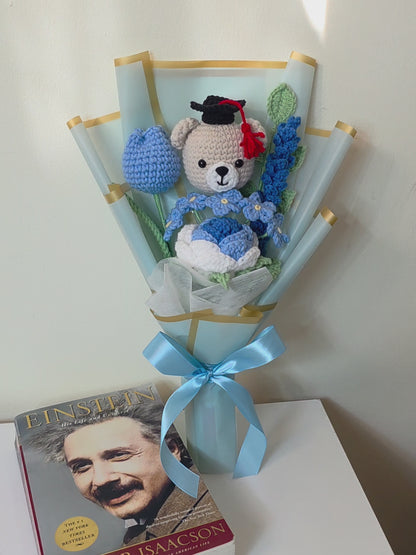 Graduation Bouquet - Hug-Me Teddy